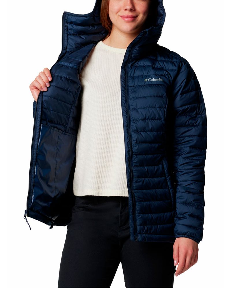 Parka-Mujer-Silver-Falls-II-Hoodie-Azul-Columbia