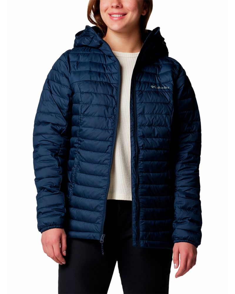 Parka-Mujer-Silver-Falls-II-Hoodie-Azul-Columbia