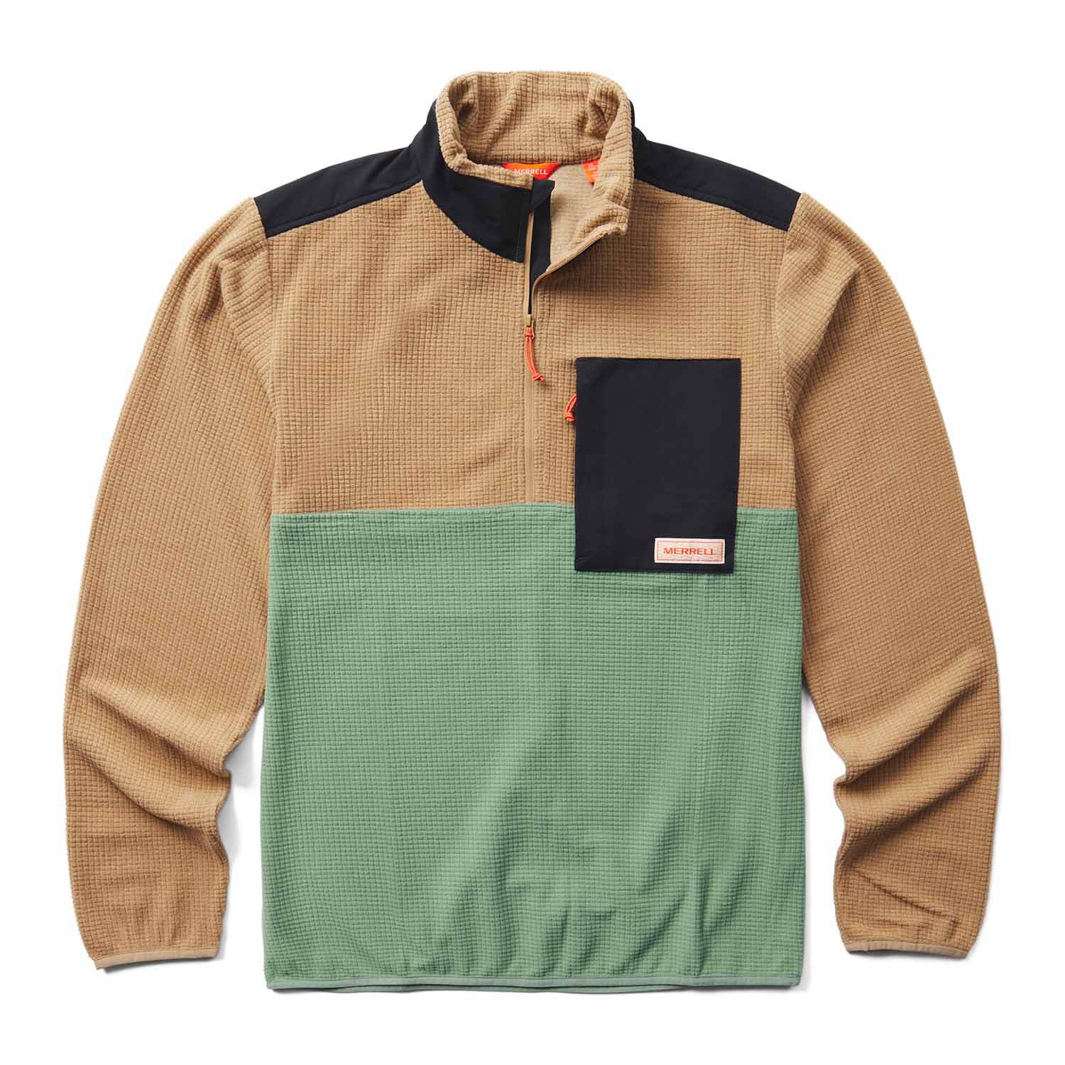 Poleron Hombre Geotex Grid 1/4 Zip Merrell