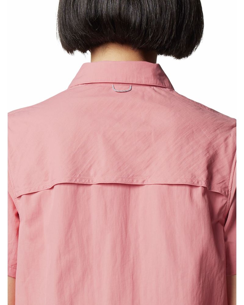 Blusa-Manga-Corta-Mujer-Silver-Ridge-3.0-Rosado-Columbia