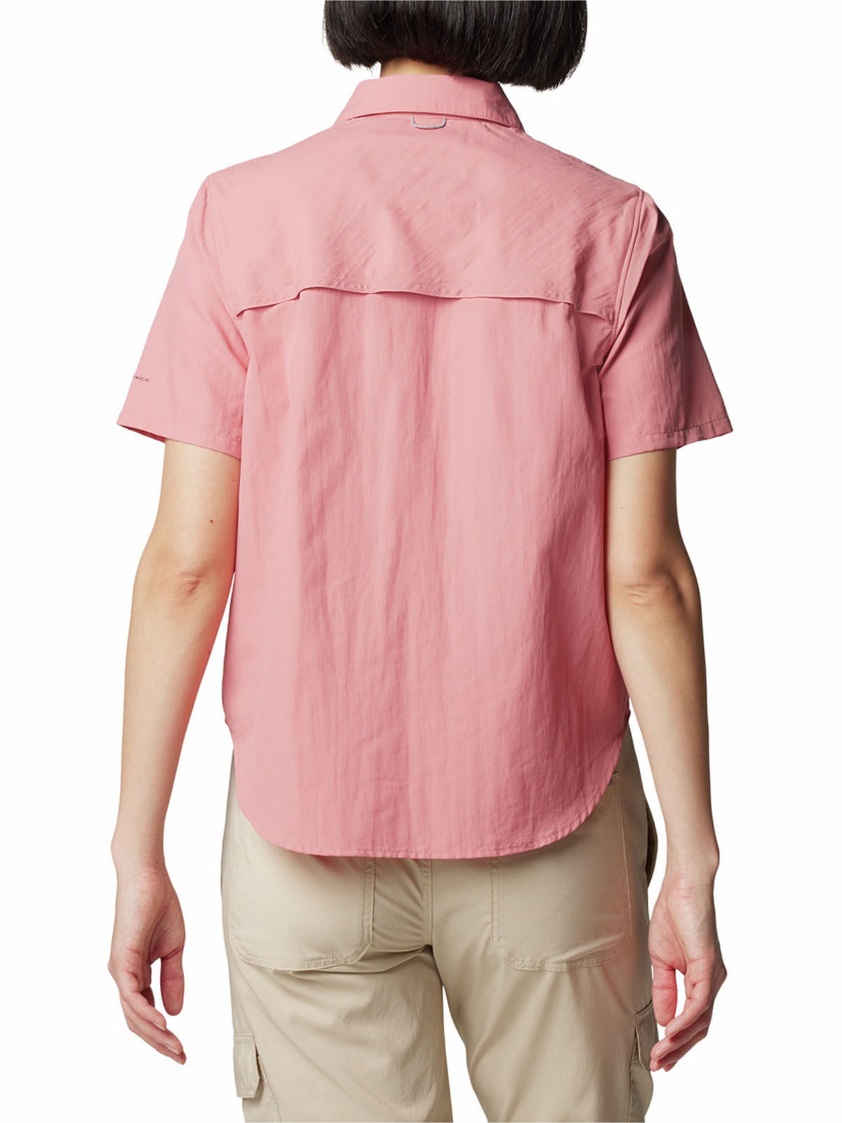 Blusa Manga Corta Mujer Silver Ridge 3.0 Rosado Columbia