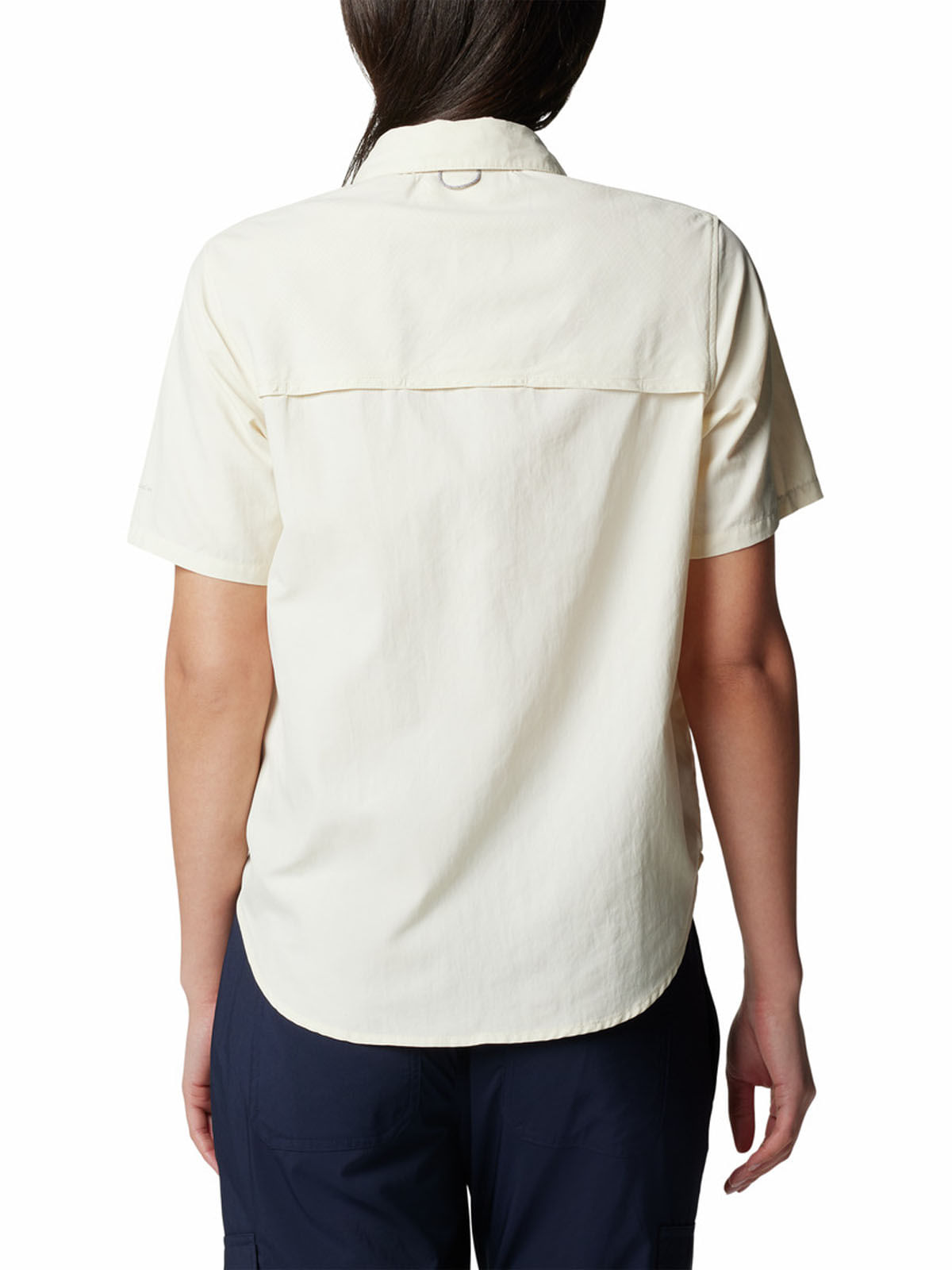 Blusa Manga Corta Mujer Silver Ridge 3.0 Blanco Columbia