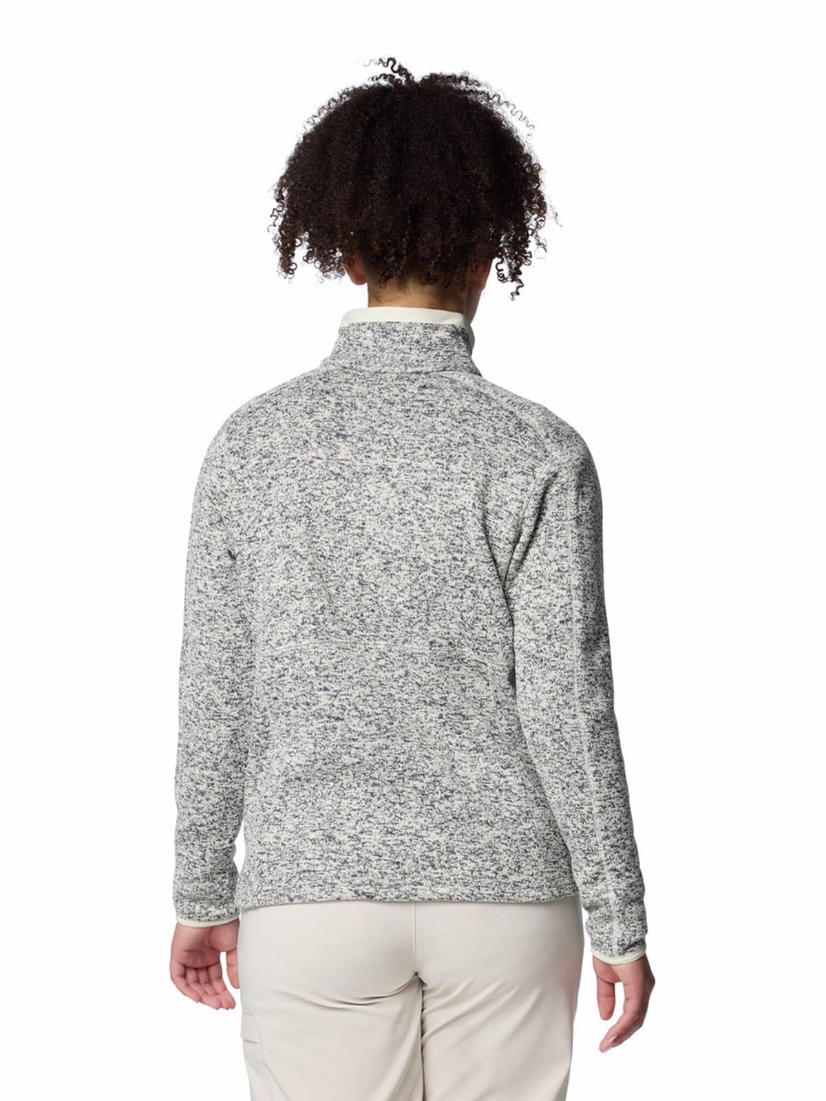 Polar Mujer Sweater Weather II Full Zip Blanco Columbia