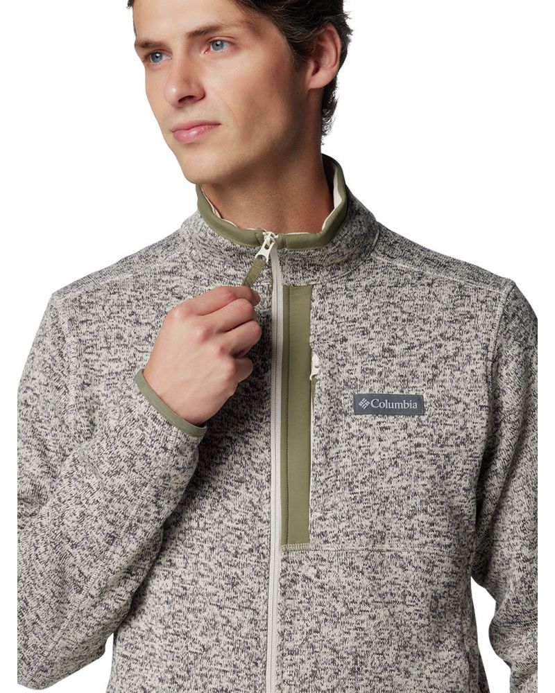 Polar-Hombre-Sweater-Weather-Full-Zip-Beige-Columbia