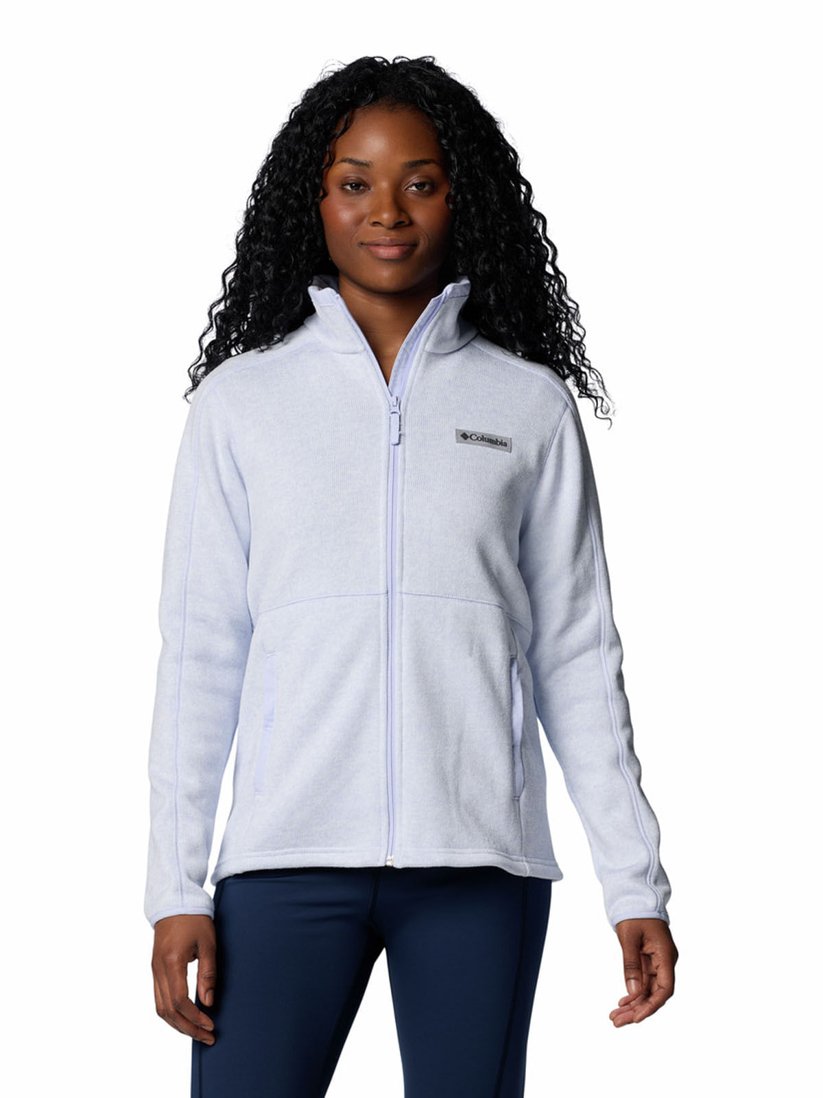 Polar Mujer Sweater Weather II Full Zip Azul Columbia