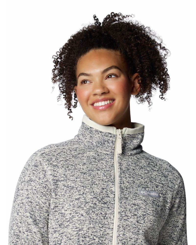 Polar-Mujer-Sweater-Weather-II-Full-Zip-Blanco-Columbia
