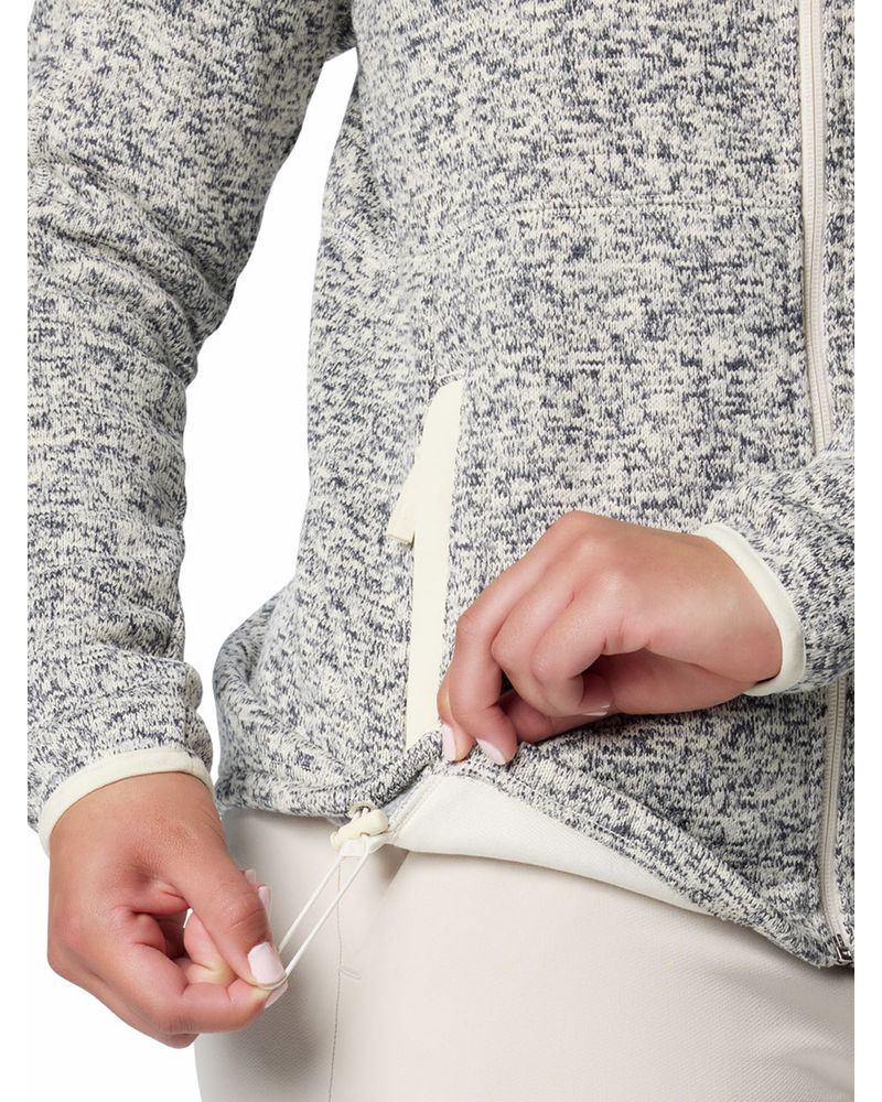 Polar-Mujer-Sweater-Weather-II-Full-Zip-Blanco-Columbia