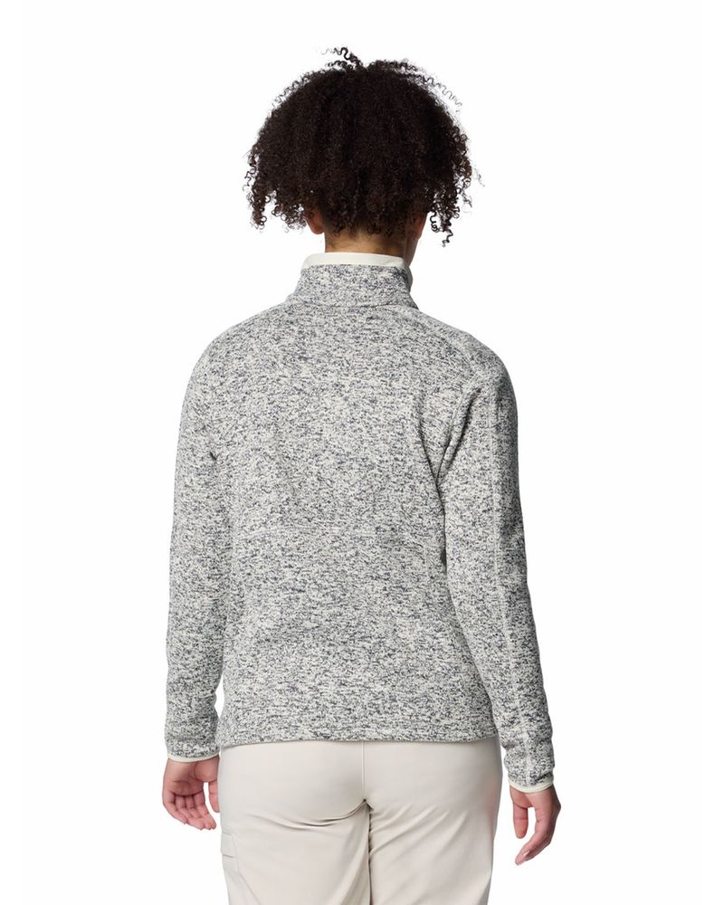 Polar-Mujer-Sweater-Weather-II-Full-Zip-Blanco-Columbia
