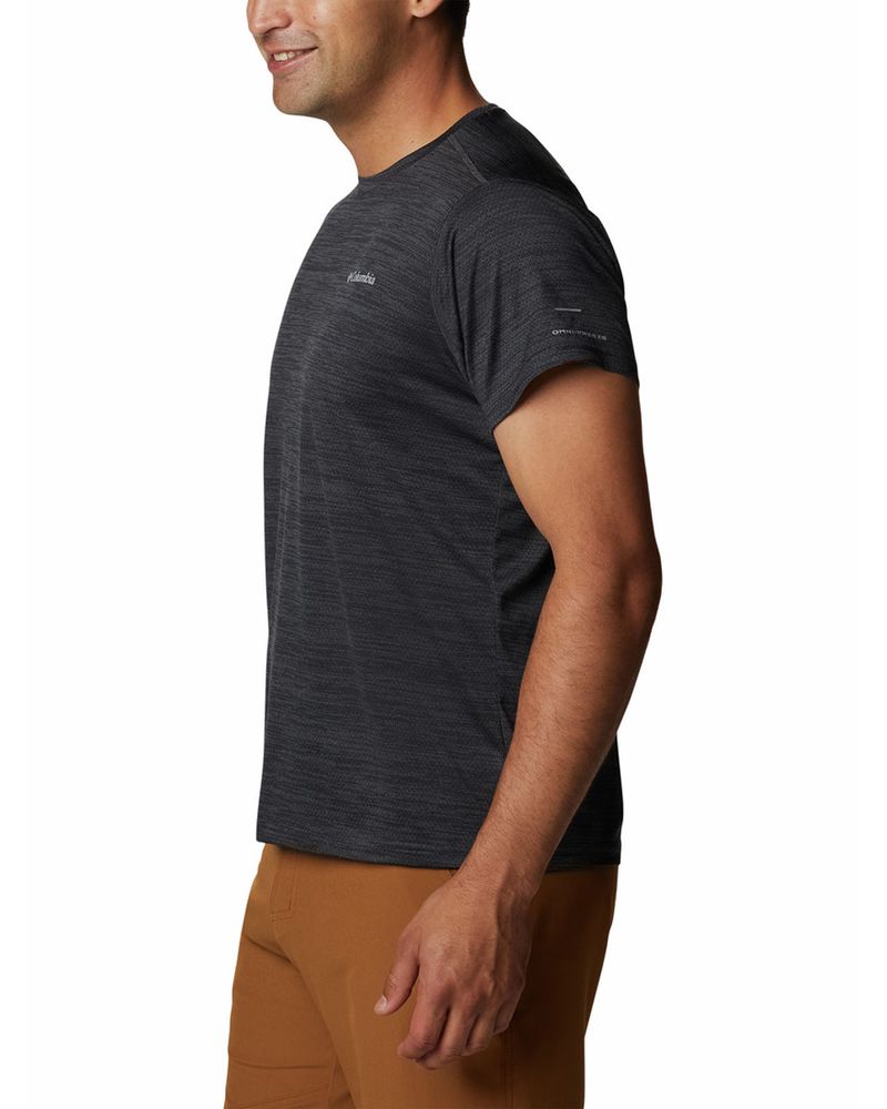 Polera-Manga-Corta-Hombre-Alpine-Chill-Zero-Negro-Columbia