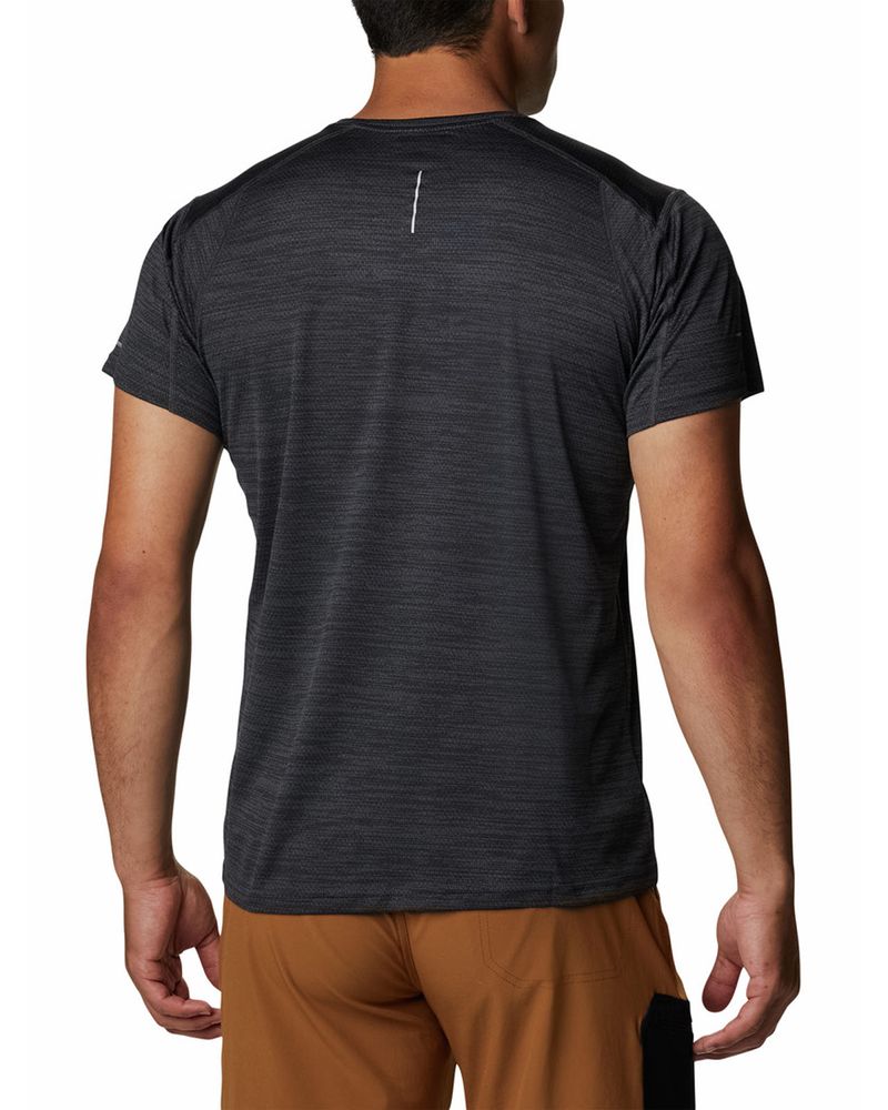 Polera-Manga-Corta-Hombre-Alpine-Chill-Zero-Negro-Columbia