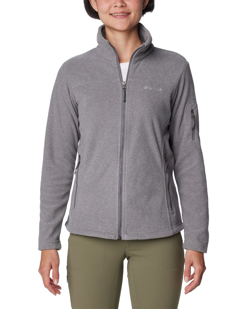 Polar-Mujer-Fast-Trek-II-Jacket-Gris-Columbia