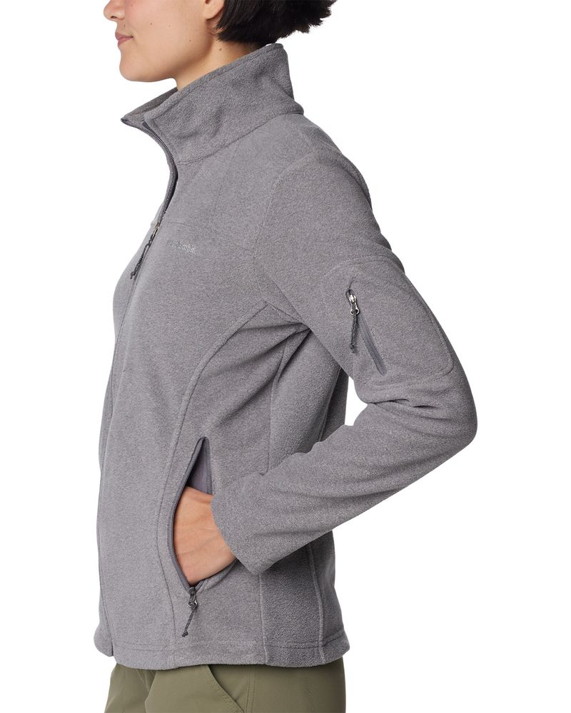 Polar-Mujer-Fast-Trek-II-Jacket-Gris-Columbia