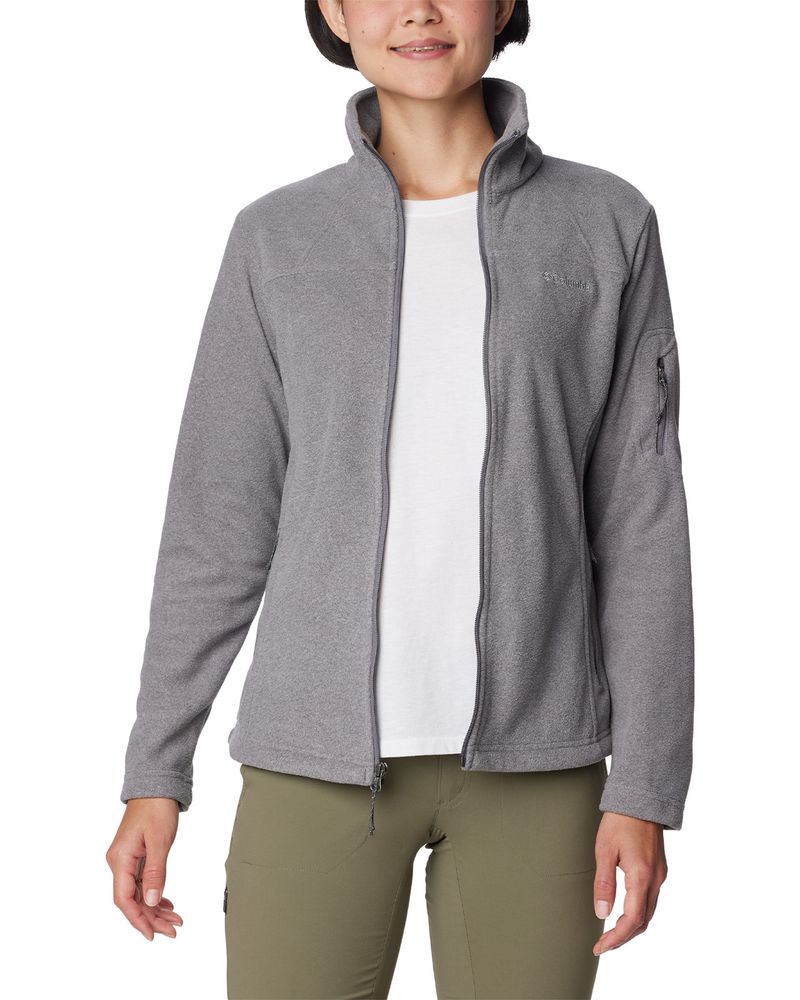 Polar-Mujer-Fast-Trek-II-Jacket-Gris-Columbia