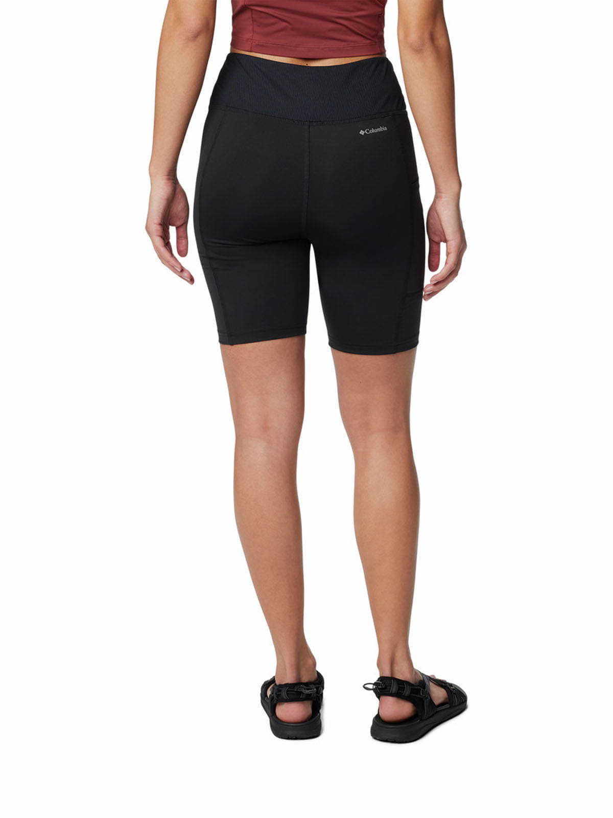 Short Mujer Boundless Trek Half Tights Negro Columbia