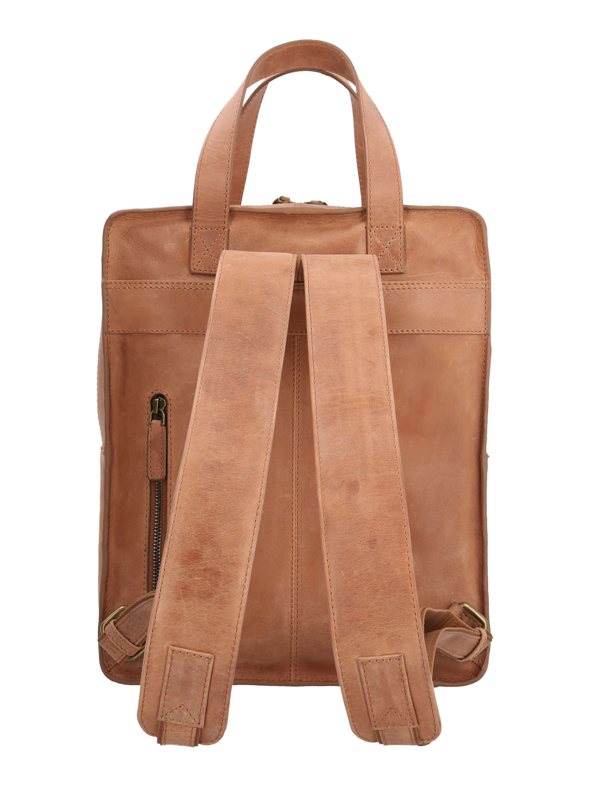 Mochila Cuero Unisex Fd Cooper Back Camel Rockford