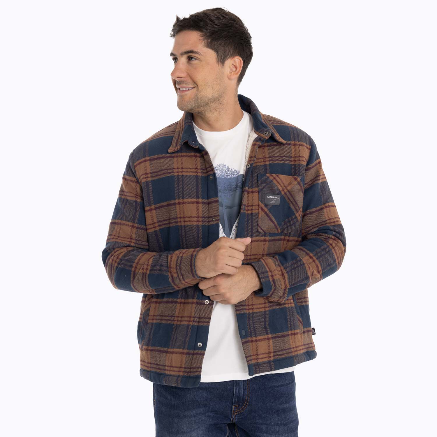 Chaqueta Hombre Mojave Overshirt Merrell-Merrell Chile Rockford