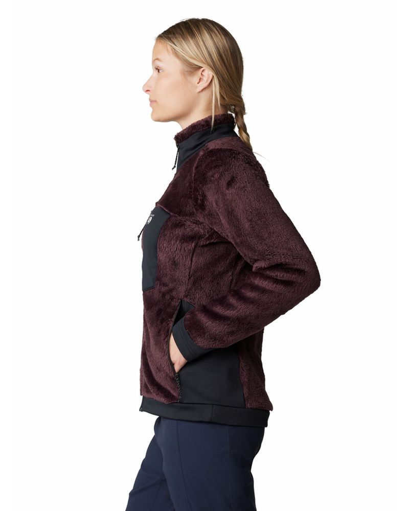 Polar-Mujer-Polartec-High-Loft-Morado-Mountain-Hardwear