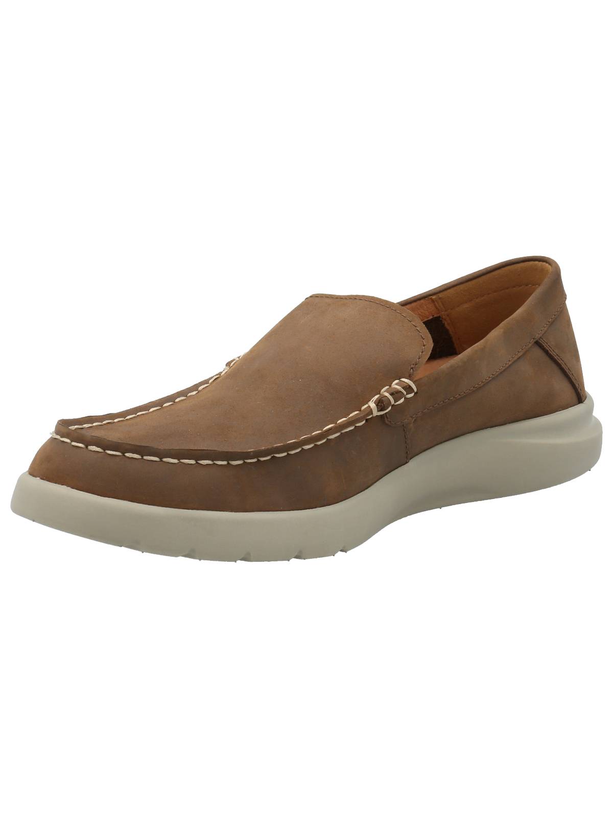 Slip On Cuero Hombre Anuar Café Rockford