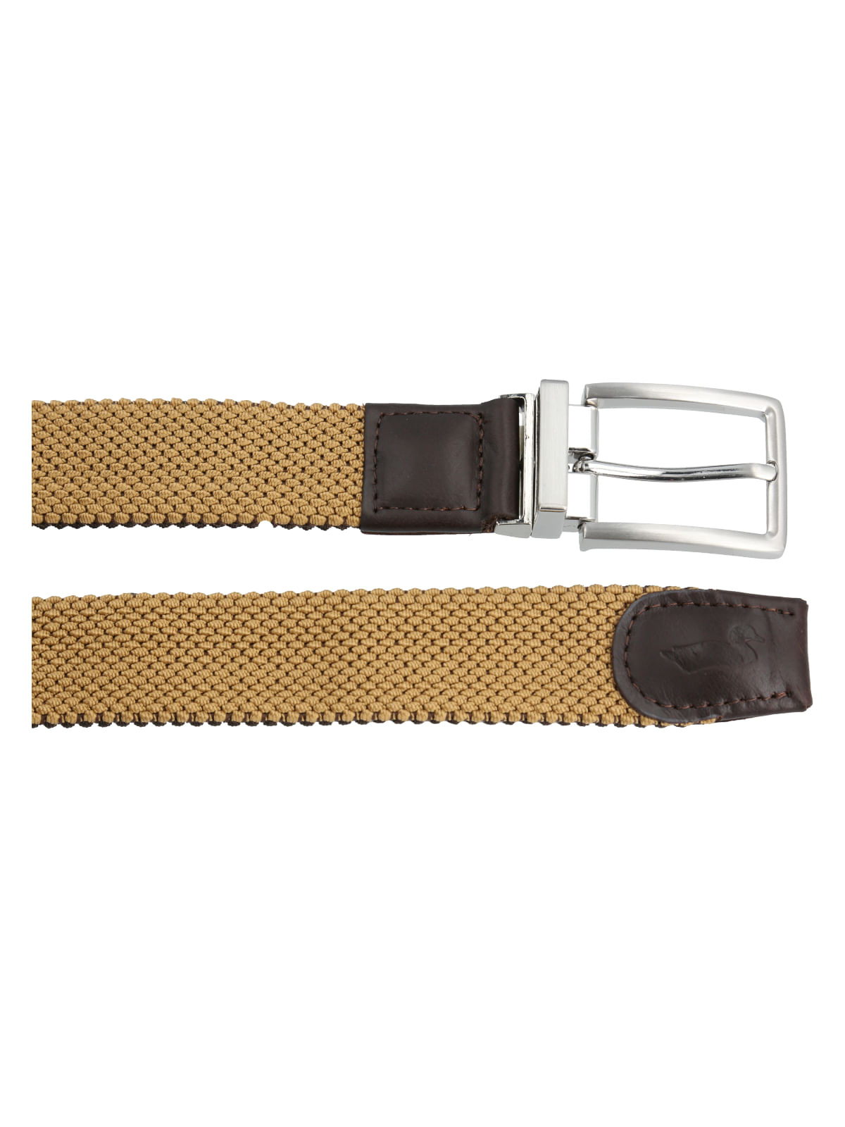 Cinturón Elasticado Hombre Rf Tucson Reversible Café Rockford