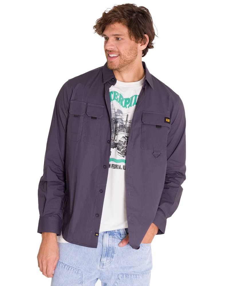 Camisa-Manga-Larga-Hombre-Utility-Gris-Cat