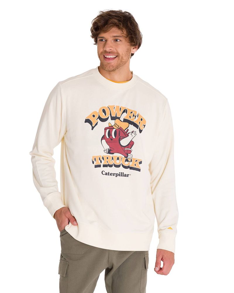Poleron-Manga-Larga-Unisex-Diseño-French-Terry-Amarillo-Cat