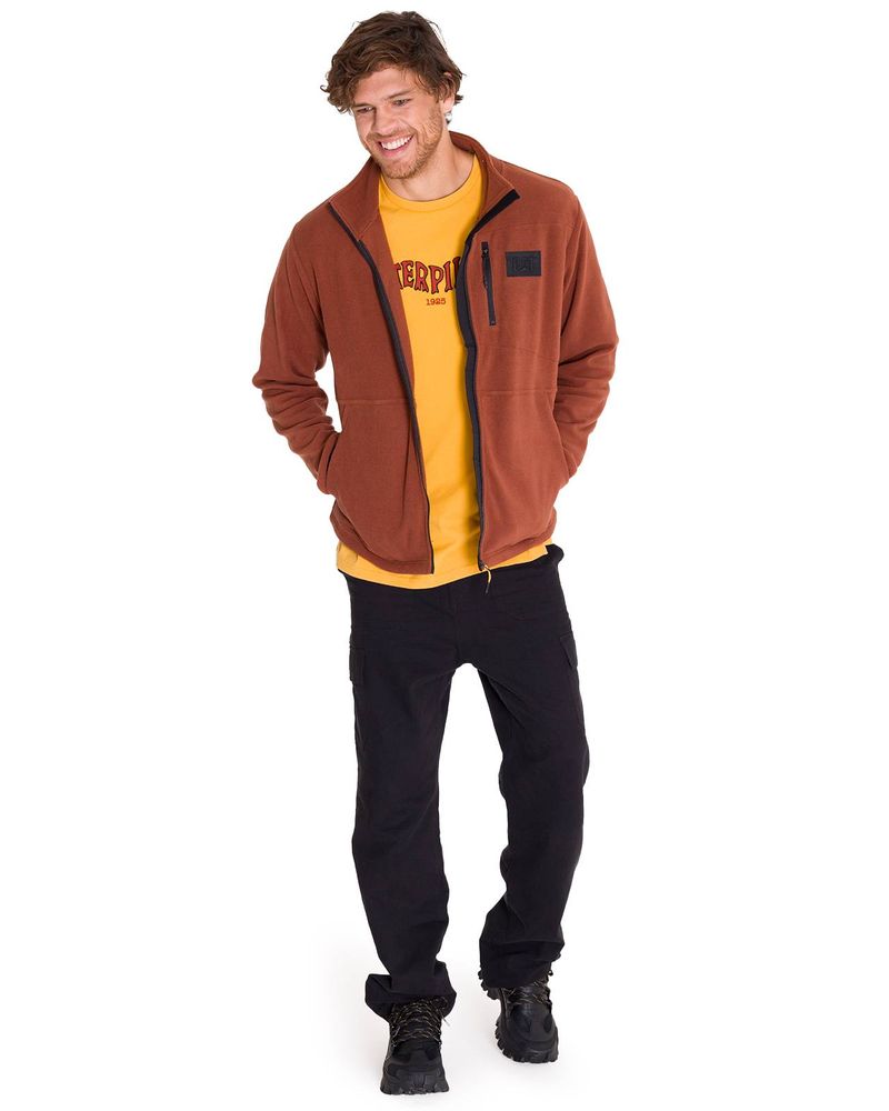 Polar-Hombre-Microfleece-Full-Zip-Cafe-CAT