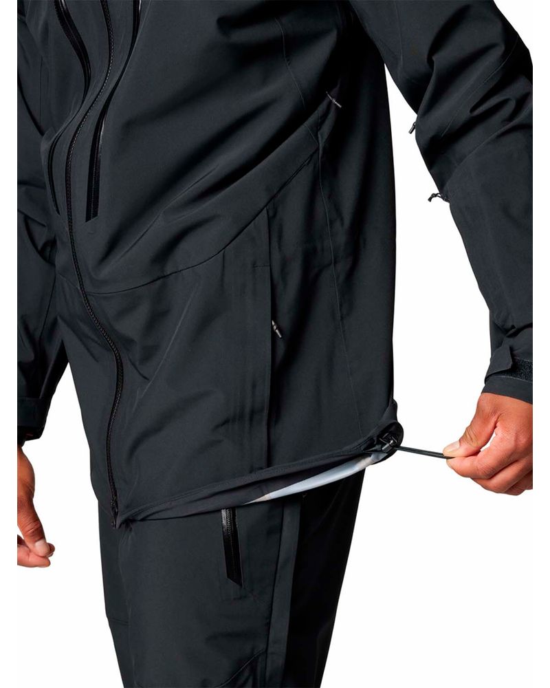 Cortaviento-Hombre-Platinum-II-3L-Ski-Negro-Columbia