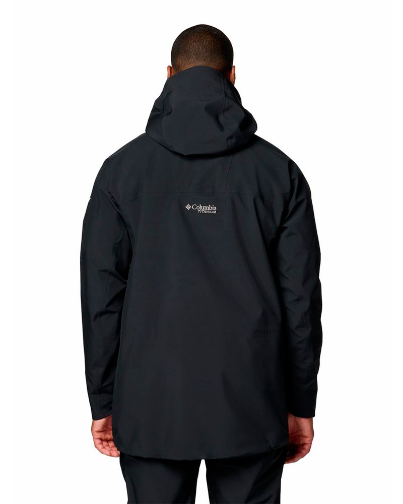 Cortaviento-Hombre-Platinum-II-3L-Ski-Negro-Columbia