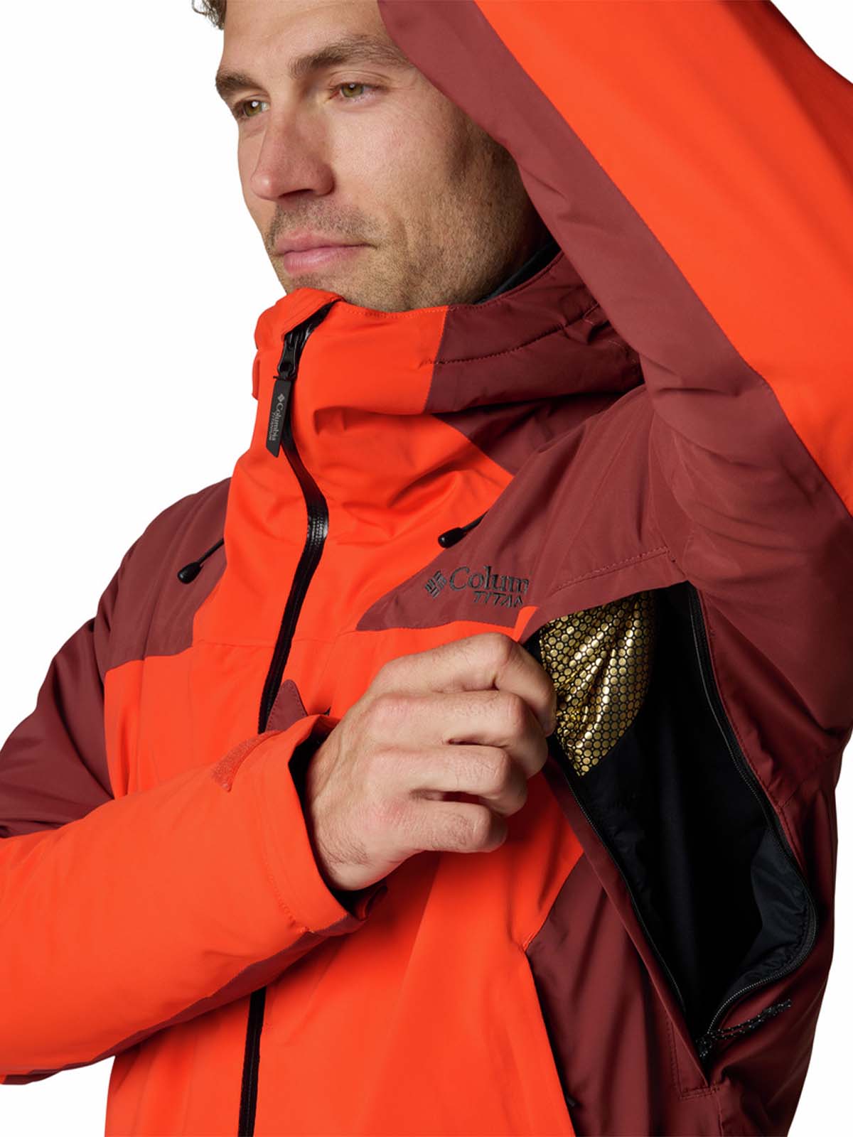 Parka Hombre Cirque Bowl Ski Rojo Columbia