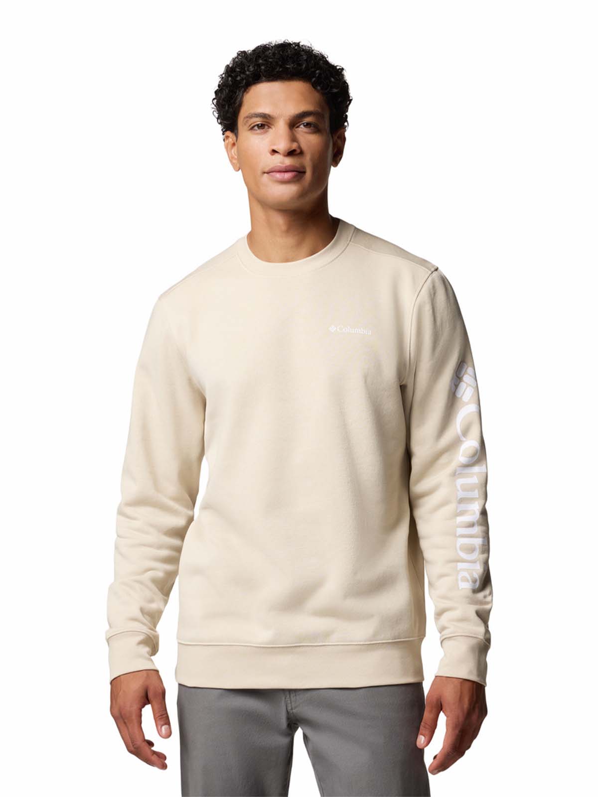 Polerón Hombre Beaumount Crew Gris Columbia