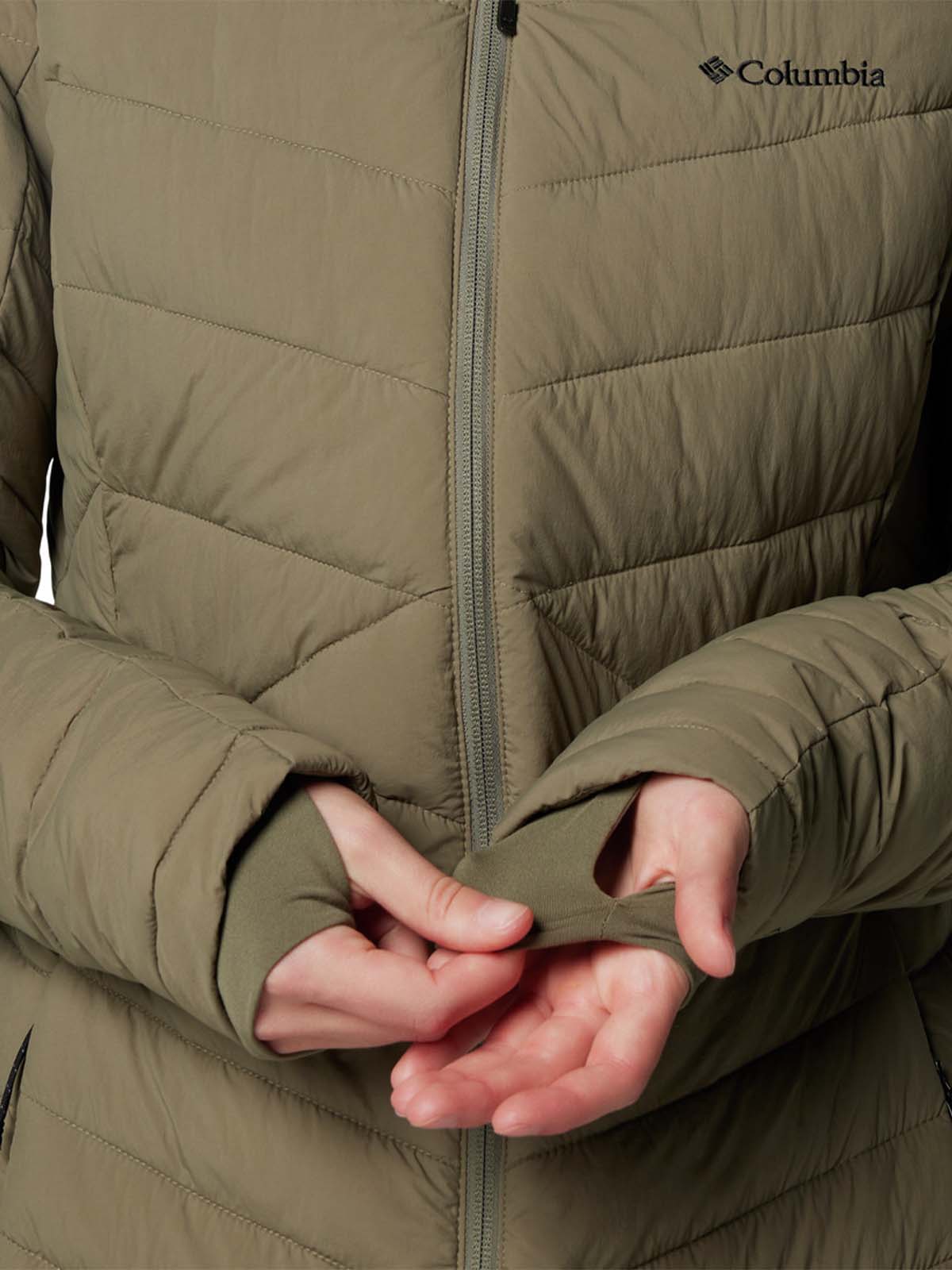 Parka Mujer Joy Peak II Mid Gris Columbia