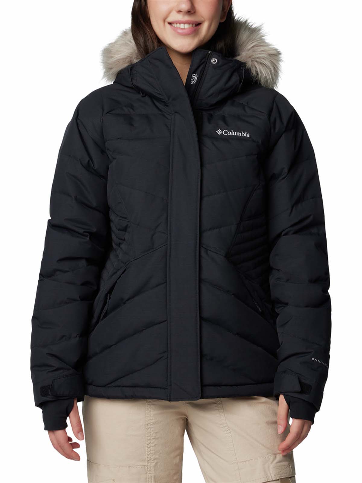 Parka Mujer Lay Down IV Negro Columbia