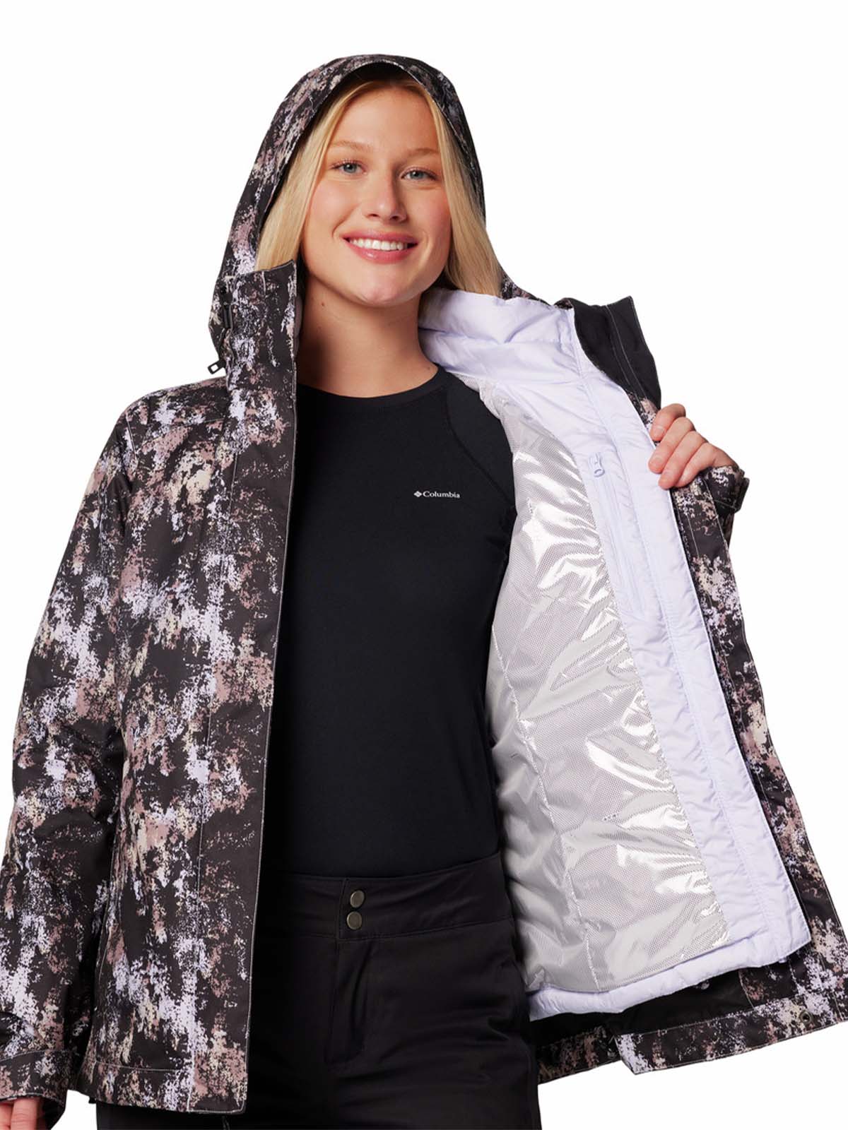 Parka Mujer Whirlibird V Ski Celeste Columbia