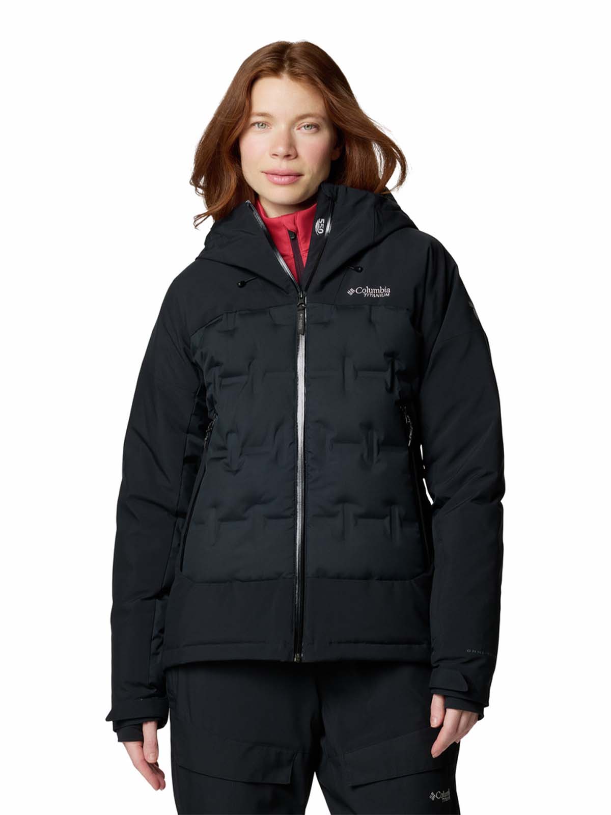 Parka Mujer Wildcard IV Down Ski Negro Columbia