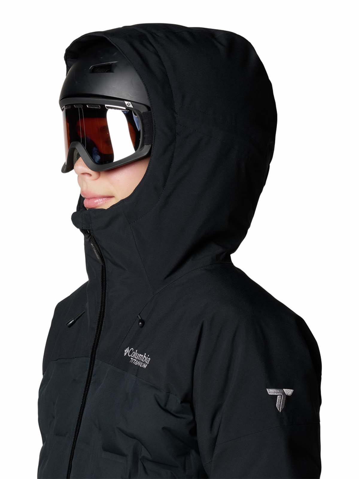 Parka Mujer Wildcard IV Down Ski Negro Columbia