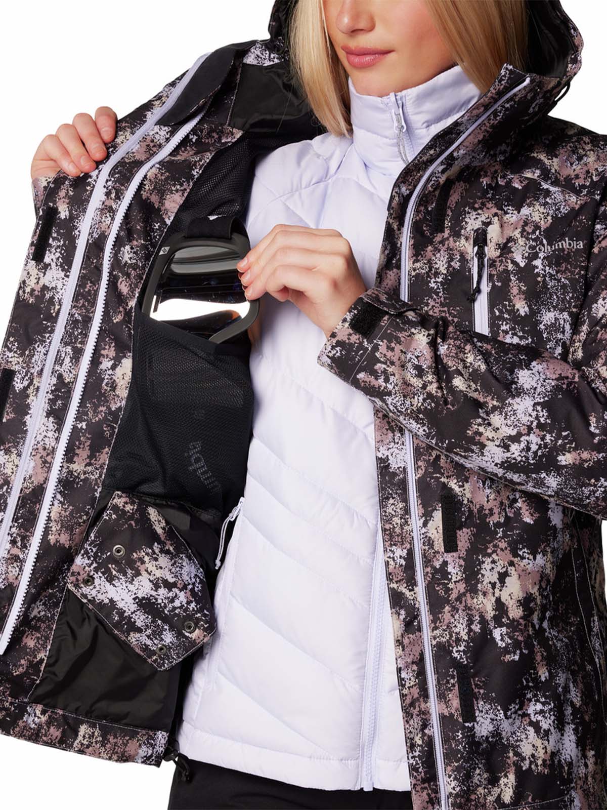 Parka Mujer Whirlibird V Ski Celeste Columbia