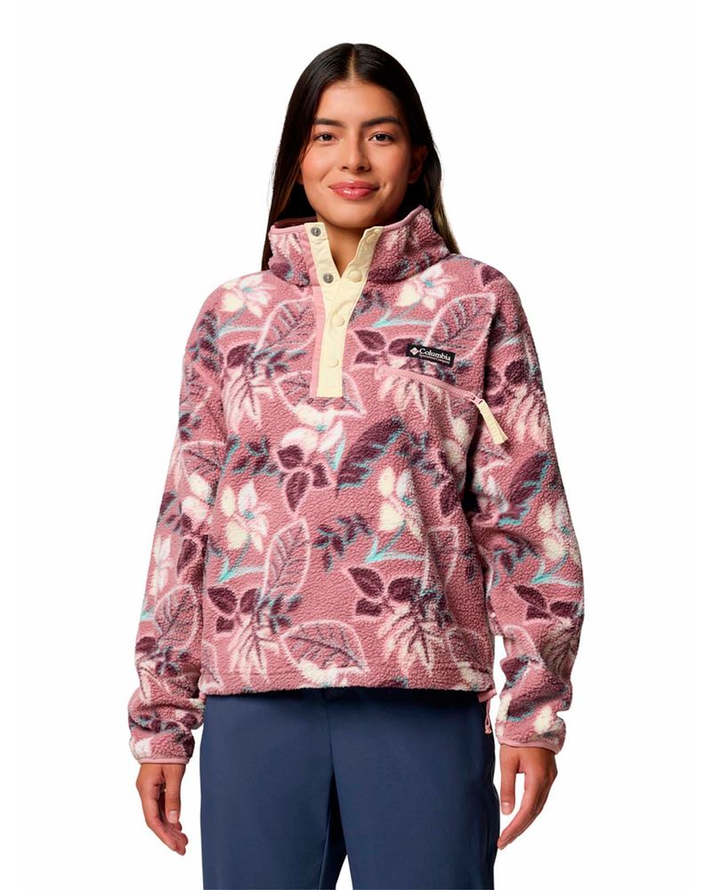Polar-Mujer-Helvetia-Snap-Fleece-Rosado-Columbia