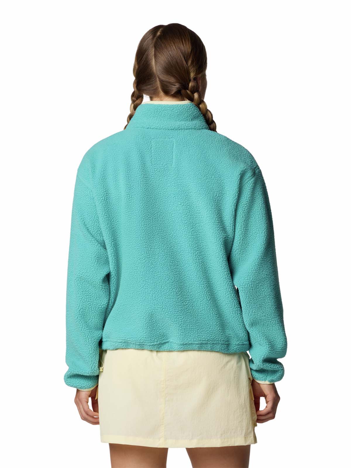 Polar Mujer Helvetia Snap Fleece Celeste Columbia