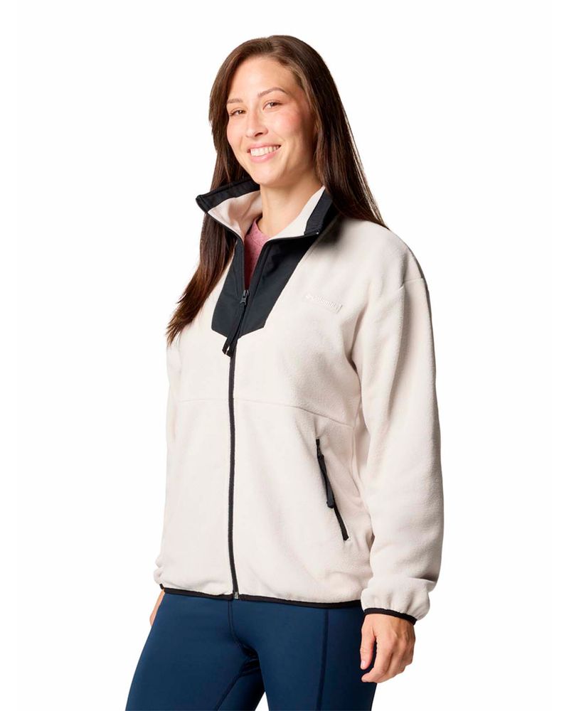 Polar-Mujer-Sequoia-Grove-Full-Zip-Gris-Columbia