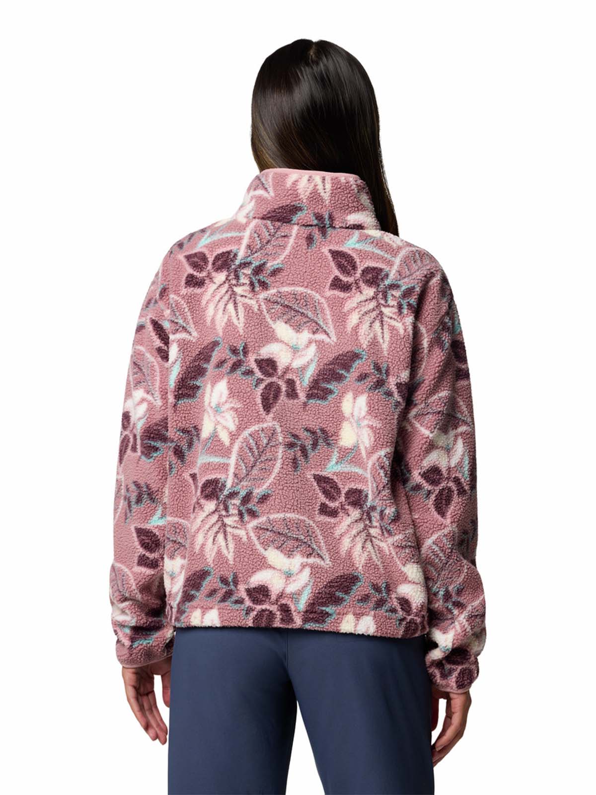Polar Mujer Helvetia Snap Fleece Rosado Columbia