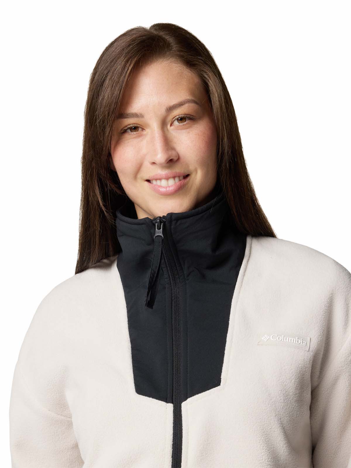 Polar Mujer Sequoia Grove Full Zip Gris Columbia
