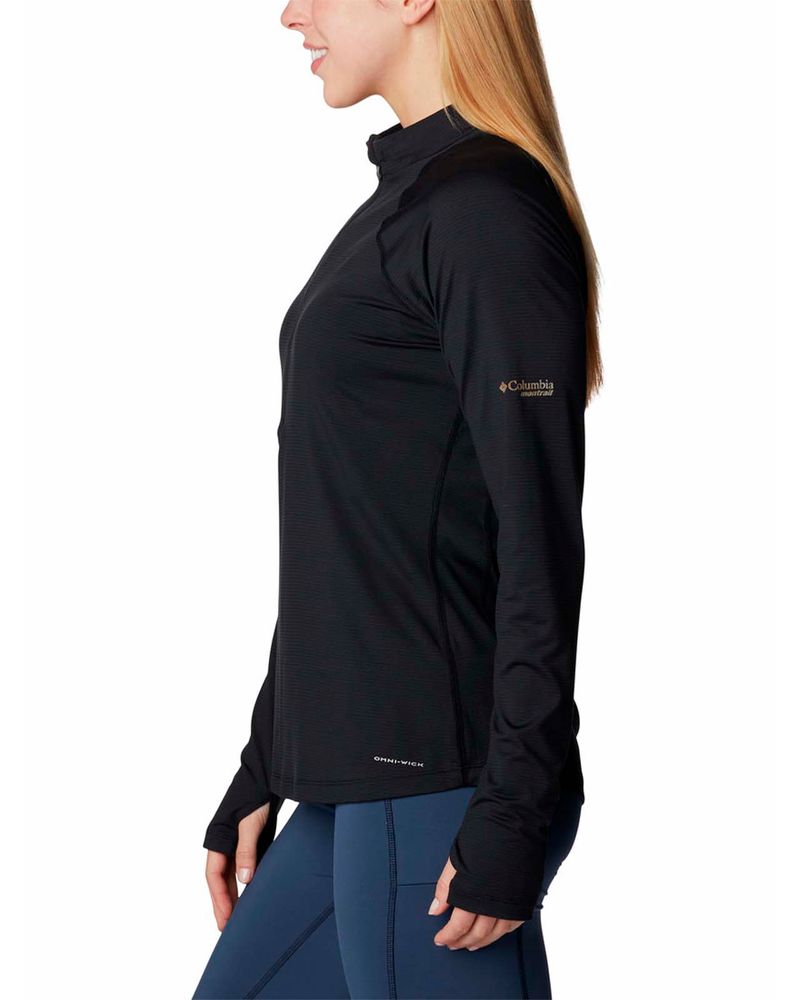 Polar-Mujer-Endle-Trail-1-2-Zip-Negro-Columbia