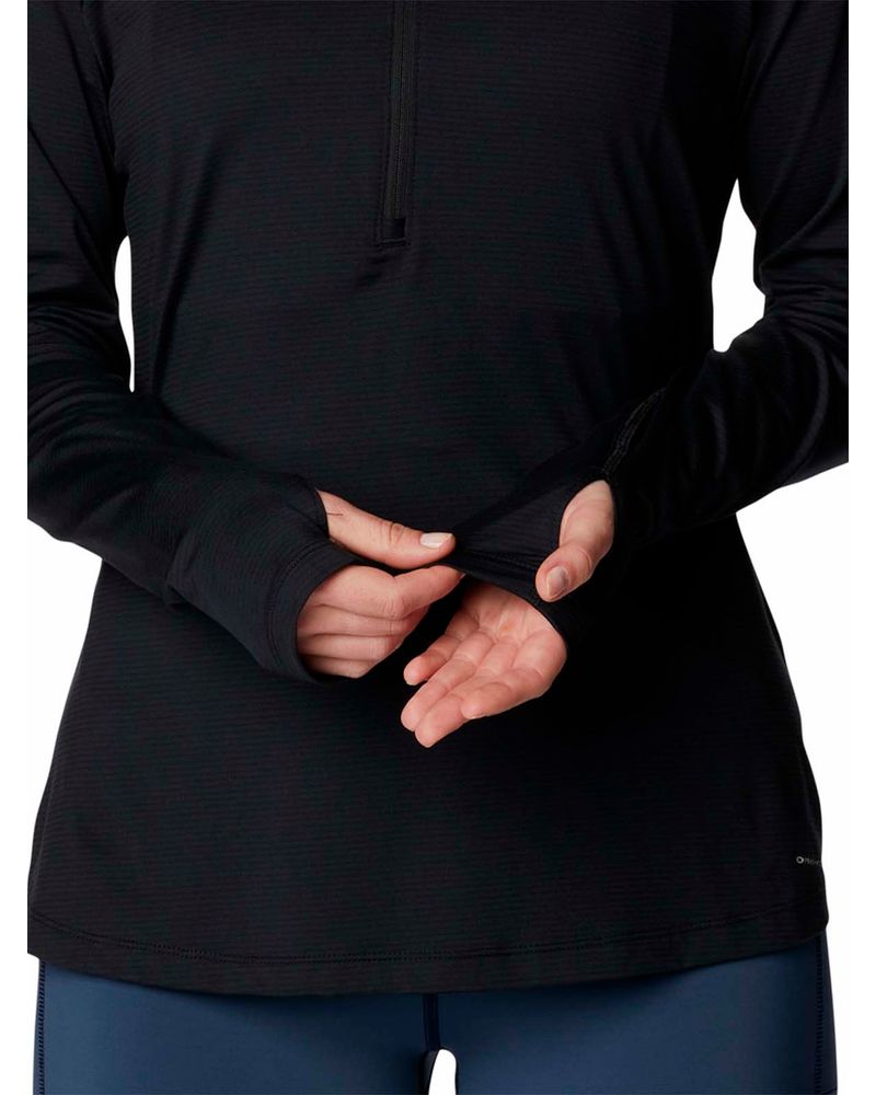 Polar-Mujer-Endle-Trail-1-2-Zip-Negro-Columbia
