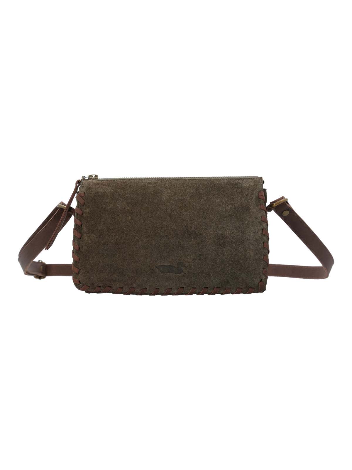 Cartera Cuero Mujer Floyd Cross Oliva Rockford