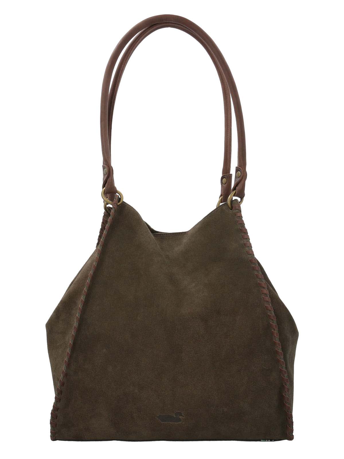 Cartera Cuero Mujer Floyd Tote Oliva Rockford