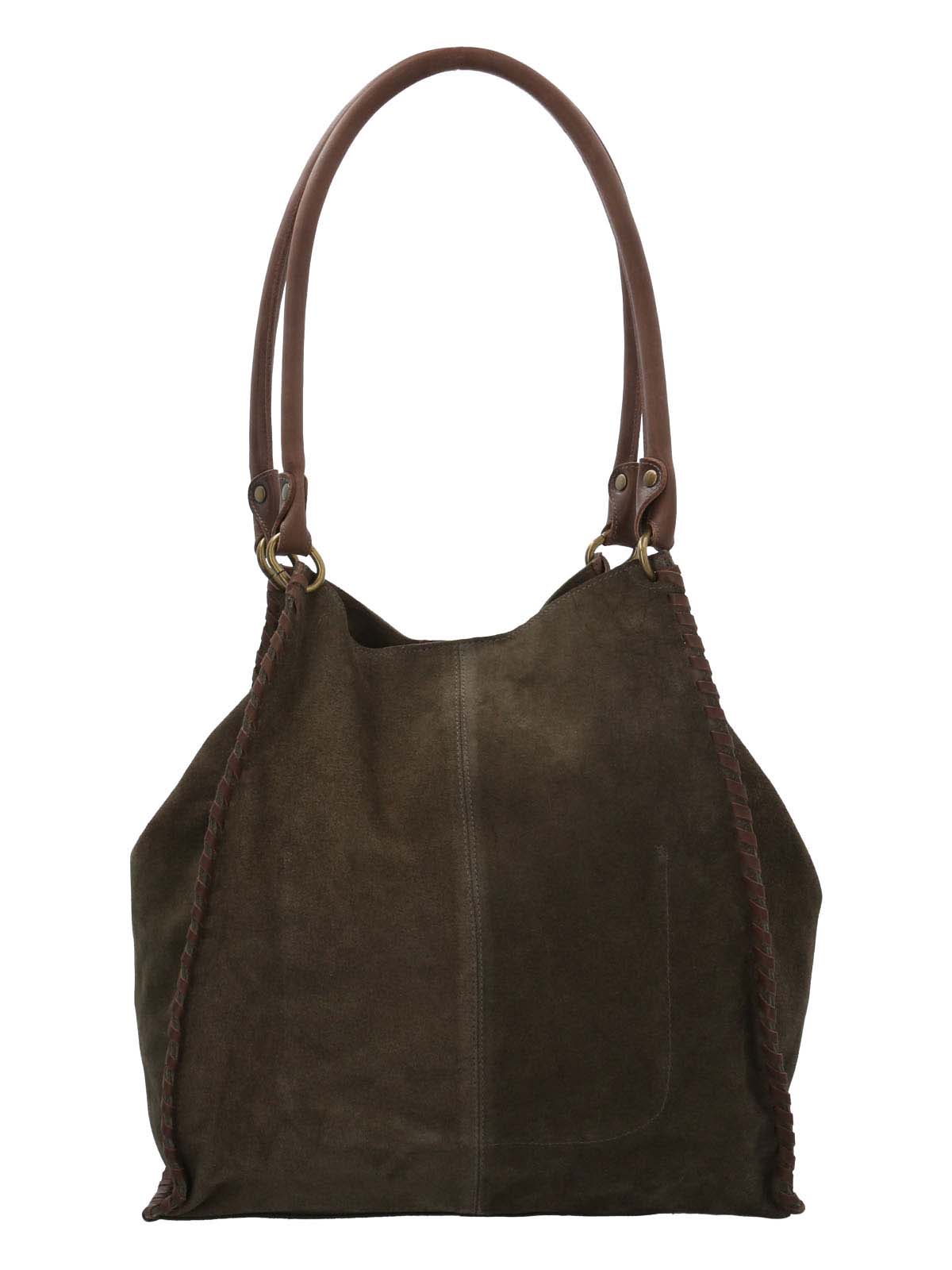 Cartera Cuero Mujer Floyd Tote Oliva Rockford