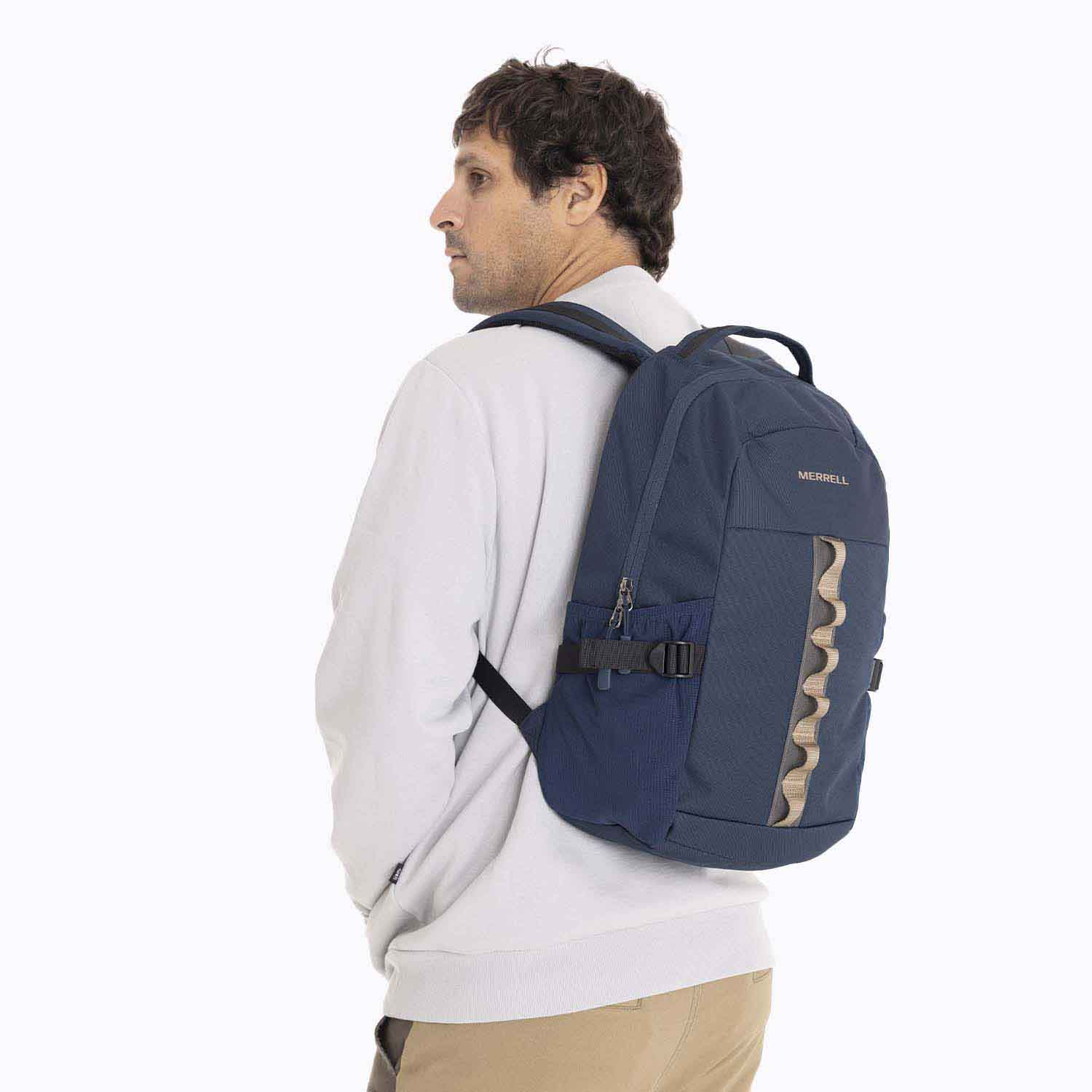 Mochila Unisex Trout Basic Back Pac Azul Merrell