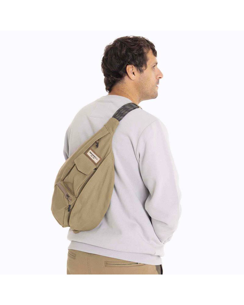 Mochila-Unisex-Singstrap-Single-Str-Verde-Merrell