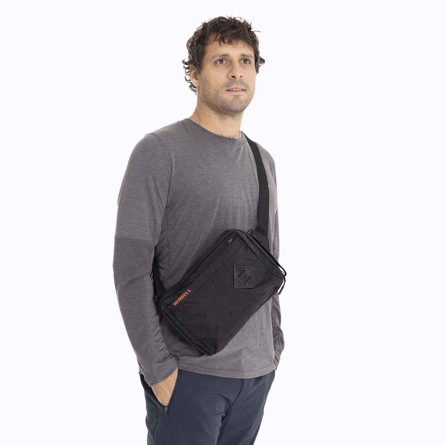 Bolso Unisex Messn Mini Messenger Negro Merrell
