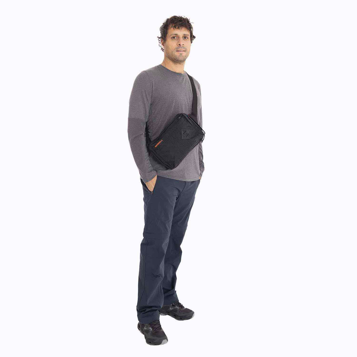Bolso Unisex Messn Mini Messenger Negro Merrell